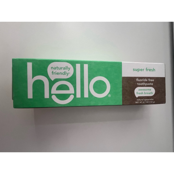 Hello Super Fresh Fluoride Free Toothpaste - 4.7 oz - Picture 2 of 8